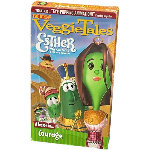 VeggieTales VHS Lot: Esther & Are You My Neighbor? Family-Friendly Animated Stor - Picture 5 of 11